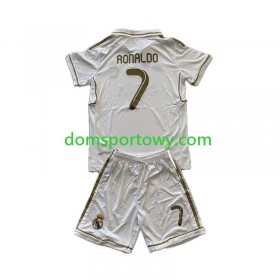 Koszulka Real Madryt Cristiano Ronaldo 7 Retro Dziecięcy Domowe Koszulki Piłkarskie 2011-2012 Krótki Rękaw